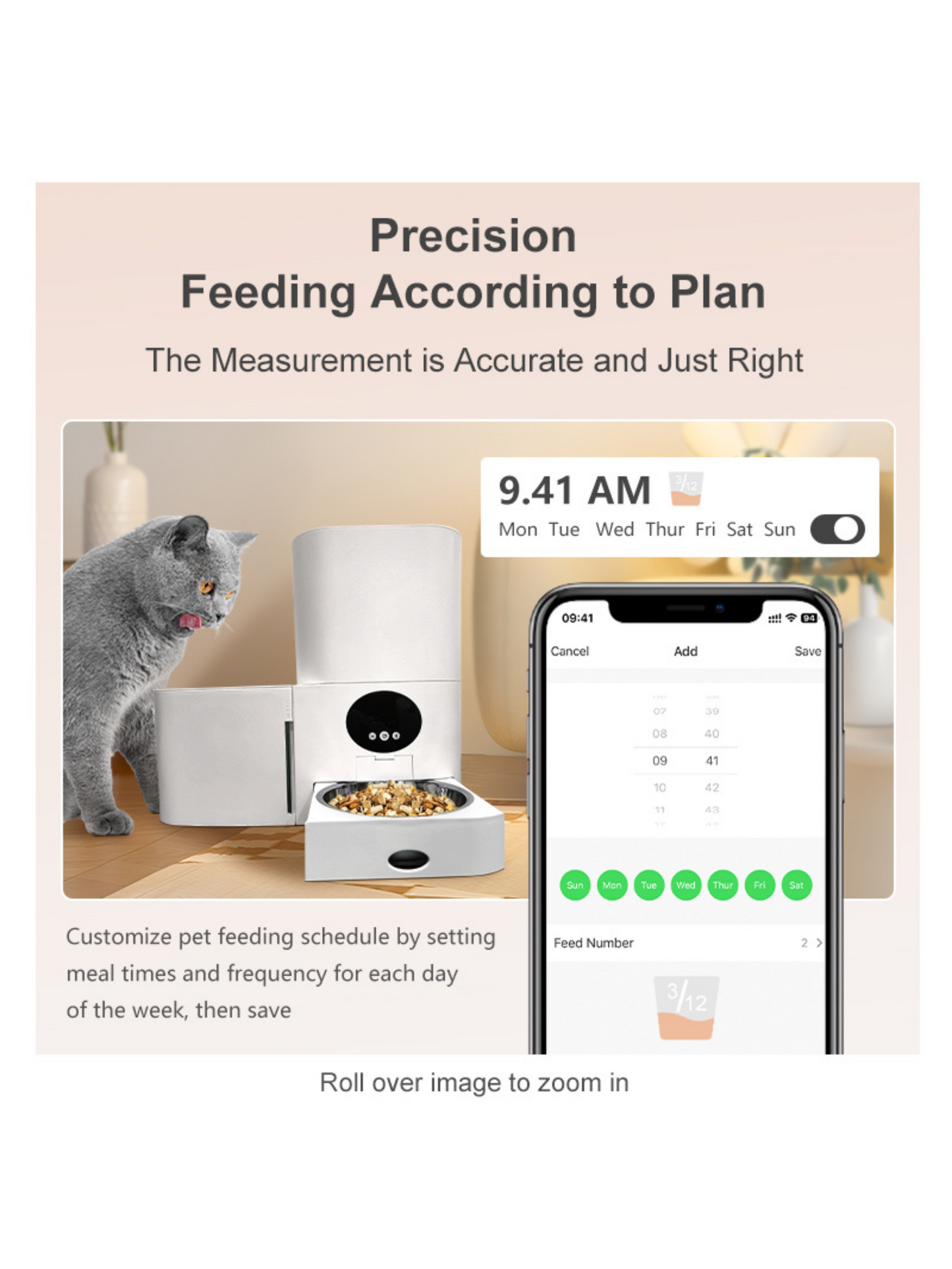 2-in-1 Automatische Voer- en Waterbak