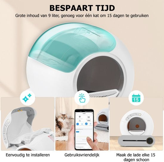WHselect Automatische Kattenbak