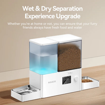 Rojeco SmartFeeder 5L – Automatische Hondenvoerbak met LCD-display
