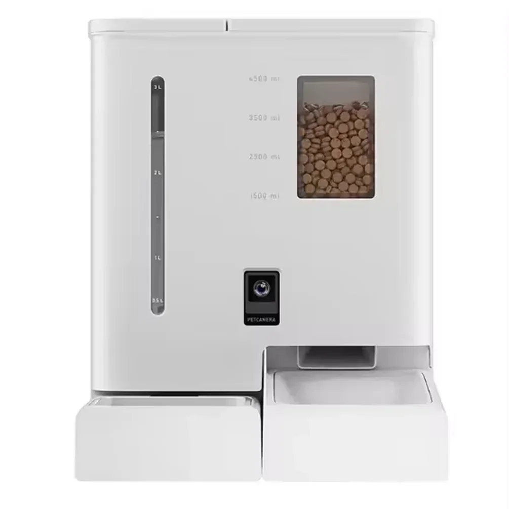 WHselect SmartFeed Duo – Automatische Voer- en Waterdispenser met Camera (5L + 4L)